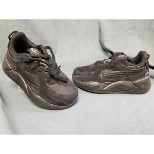 Puma Kids RS-X P.E.B PS Athletic Sneakers Black Size 13c NEW IN BOX!